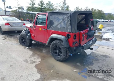 2011 Jeep Wrangler Sport из США, поврежденный, VIN 1J4AA2D13BL515375